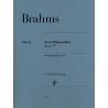 2 Rhapsodies Op. 79 BRAHMS JOHANNES