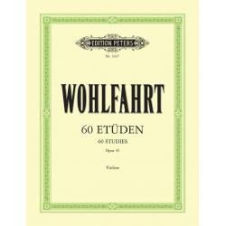 60 Studies Op. 45 WOHLFAHRT FRANZ