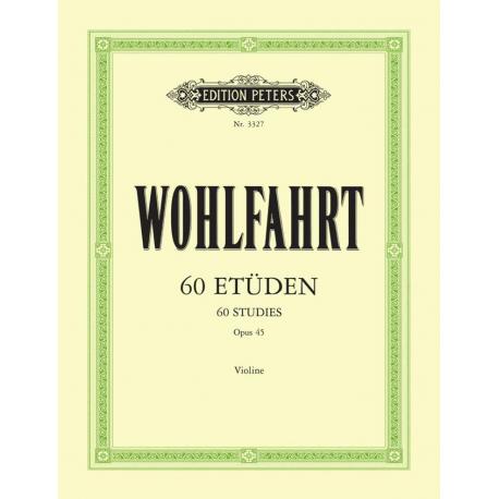 60 Studies Op. 45 WOHLFAHRT FRANZ