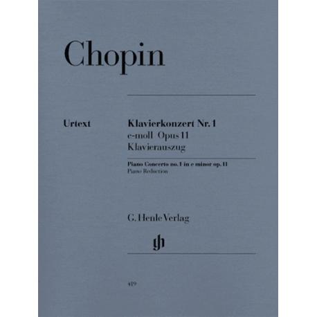 Concerto For Piano And Orchestra 1 E Minor Op. 11 CHOPIN FREDERIC