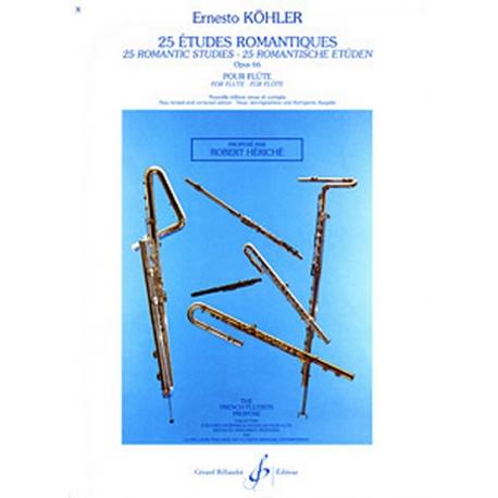 25 Etudes Romantiques Op. 66 KOHLER ERNESTO