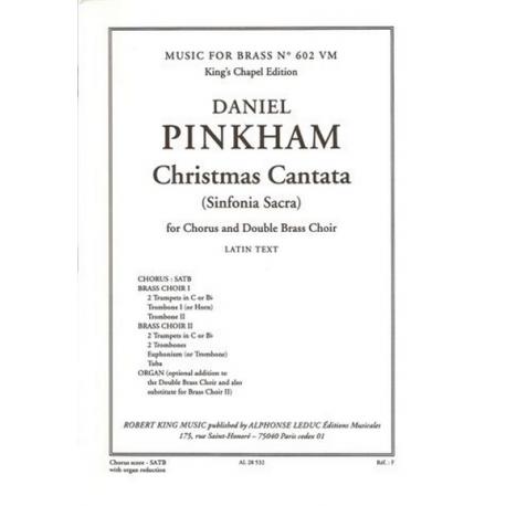 Christmas Cantata PINKHAM DANIEL