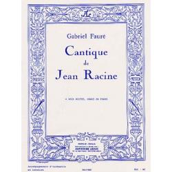 Cantique De Jean Racine Op. 11 FAURE GABRIEL