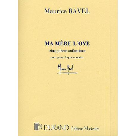 Ma Mere L’Oye Piano 4 Mains RAVEL MAURICE