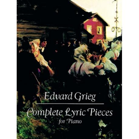 Complete Lyric Pieces Piano GRIEG EDVARD