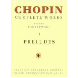 Preludes CHOPIN FREDERIC / PADEREWSKI