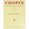 Ballades CHOPIN FREDERIC / PADEREWSKI