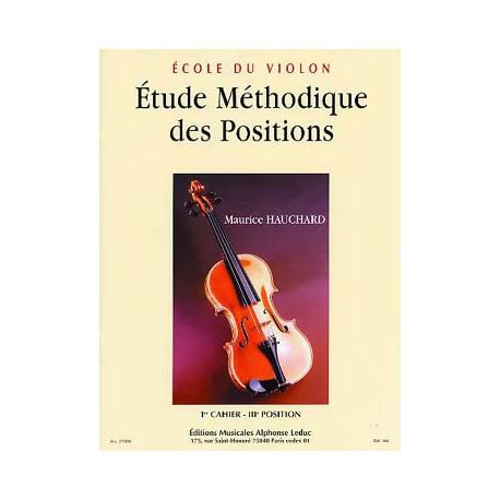 Etude Des Positions Vol.1 : 3ème Position HAUCHARD MAURICE