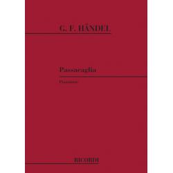Passacaglia Per Pianoforte HAENDEL GEORG FRIEDRICH