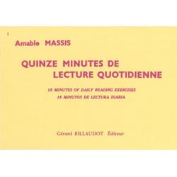 15 Minutes De Lecture Quotidienne MASSIS AMABLE