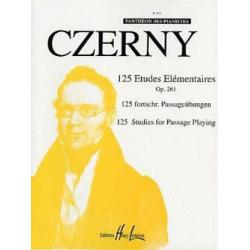 Etudes Elémentaires – 125 Op. 261 CZERNY KARL