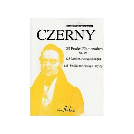 Etudes Elémentaires – 125 Op. 261 CZERNY KARL
