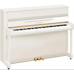 Yamaha - Piano Droit B2 PWH - Blanc brillant