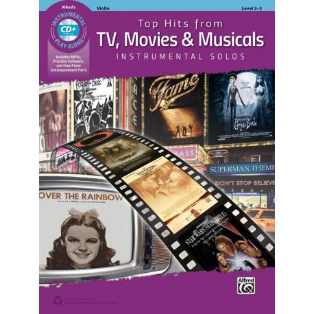 Top Hits From Tv Movies And Musicals Instrumental Solos