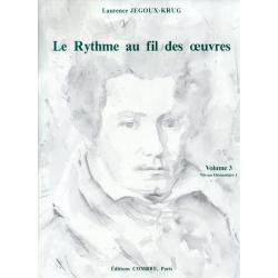 Le Rythme Au Fil Des Oeuvres Vol.3 JEGOUX-KRUG L.