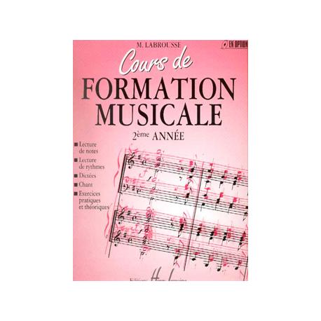 Cours De Formation Musicale Vol.2 LABROUSSE MARGUERITE