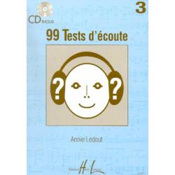 99 Tests D’Ecoute Vol.3 LEDOUT ANNIE