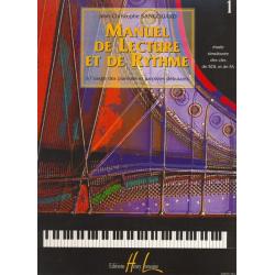 Manuel De Lecture Et De Rythme Vol.1 SANGOUARD J.C.