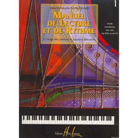 Manuel De Lecture Et De Rythme Vol.1 SANGOUARD J.C.