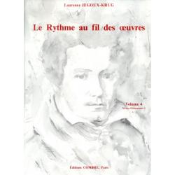 Le Rythme Au Fil Des Oeuvres Vol. 4 JEGOUX-KRUG L.