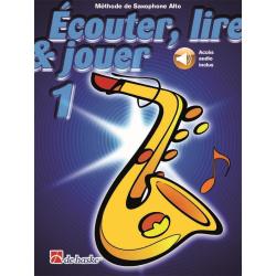 ÉCOUTER, LIRE & JOUER 1 SAXOPHONE ALTO CASTELAIN JEAN