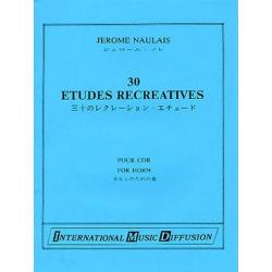 30 Etudes Recreatives NAULAIS JEROME