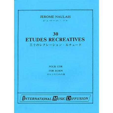 30 Etudes Recreatives NAULAIS JEROME