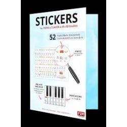Stickers pour PIANO et CLAVIER de 49 à 88 touches