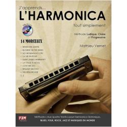 J’Apprends… L’Harmonica… Tout Simplement VERNET MATHIEU