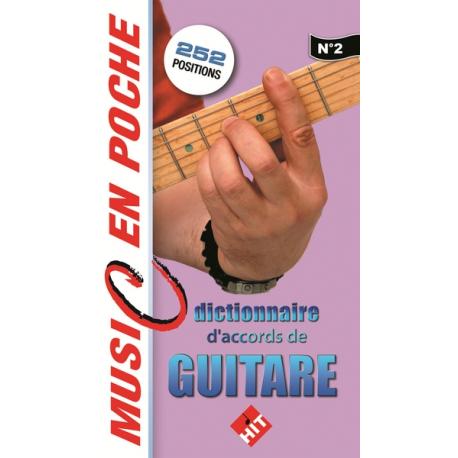 Music En Poche Dictionnaire D’Accords Pour Guitare