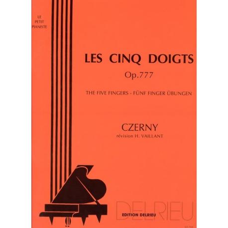 Les 5 Doigts Op. 777 CZERNY KARL