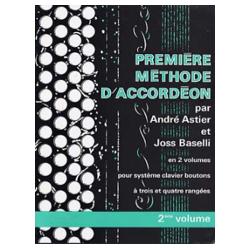 Premiere Méthode Vol.2 ASTIER ANDRE / BASELLI JOSS