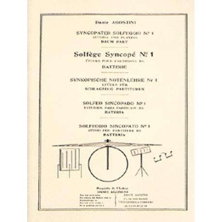 Solfège Syncope’ Vol.1 AGOSTINI DANTE