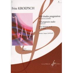 416 Etudes Progressives Vol.1 KROEPSCH FRITZ