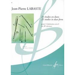 21 Etudes En Duos LABASTE JEAN-PIERRE