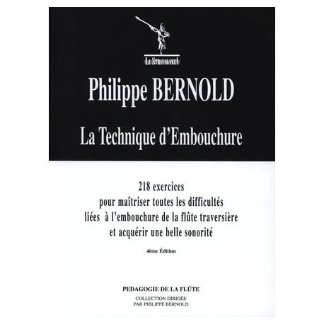 La Technique D’Embouchure BERNOLD PHILIPPE