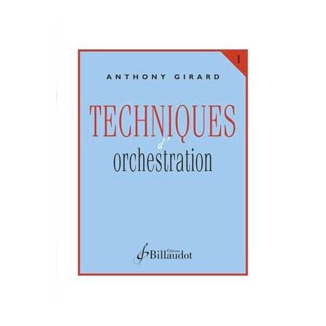 Techniques d’orchestration GIRARD ANTHONY