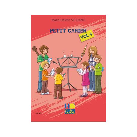 Petit Cahier Vol.4 SICILIANO MARIE-HELENE
