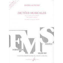Dictees Musicales Vol.4 – Eleve JOLLET JEAN-CLEMENT