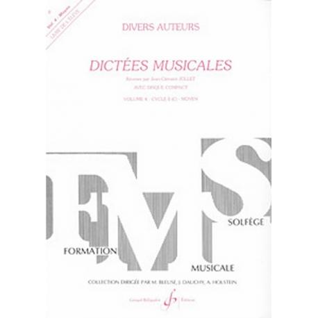 Dictees Musicales Vol.4 – Eleve JOLLET JEAN-CLEMENT