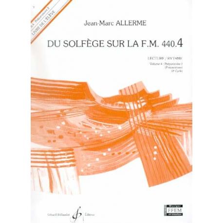 Du Solfège Sur La F.M. 440.4 – Lecture – Rythme – Eleve ALLERME JEAN-MARC