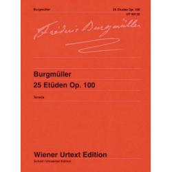 25 Studies Op. 100 BURGMULLER FRIEDRICH