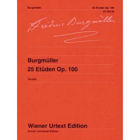 25 Studies Op. 100 BURGMULLER FRIEDRICH