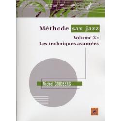 Méthode Sax Jazz – Vol.2 GOLDBERG MICHEL
