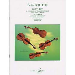 20 Etudes POILLEUX EMILE