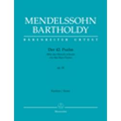 Psalm 42 Op. 42 MENDELSSOHN-BARTHOLDY FELIX