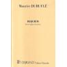 Requiem Choeurs A Quatre Voix (S.A.T.B.) DURUFLE MAURICE