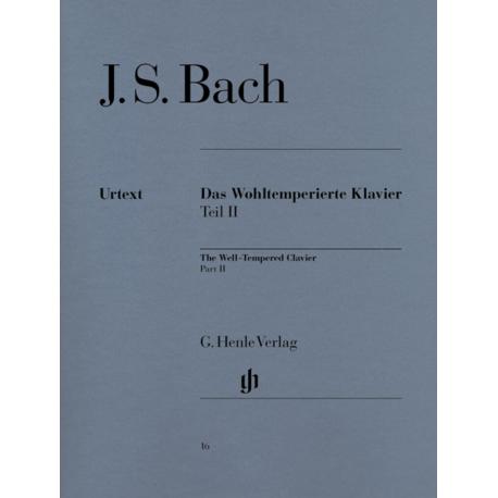 The Well-Tempered Clavier Part II BACH JOHANN SEBASTIAN