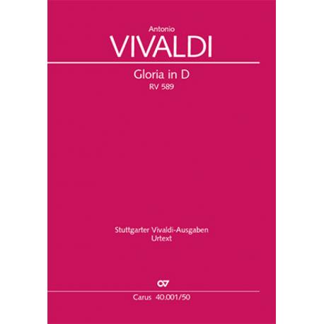 Gloria en ré majeur RV 589, 1713/1717 VIVALDI ANTONIO
