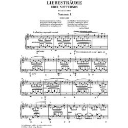 Liebesträume’, 3 Notturnos (Rêves d’amour) LISZT FRANZ